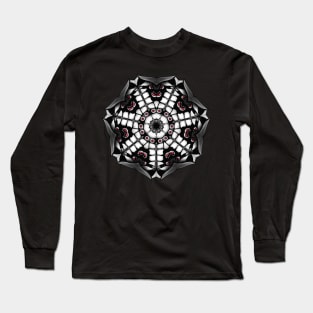 Evil eyes creepy monster horror art Long Sleeve T-Shirt